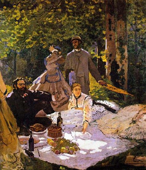 Claude Monet Le dejeuner sur lherbe